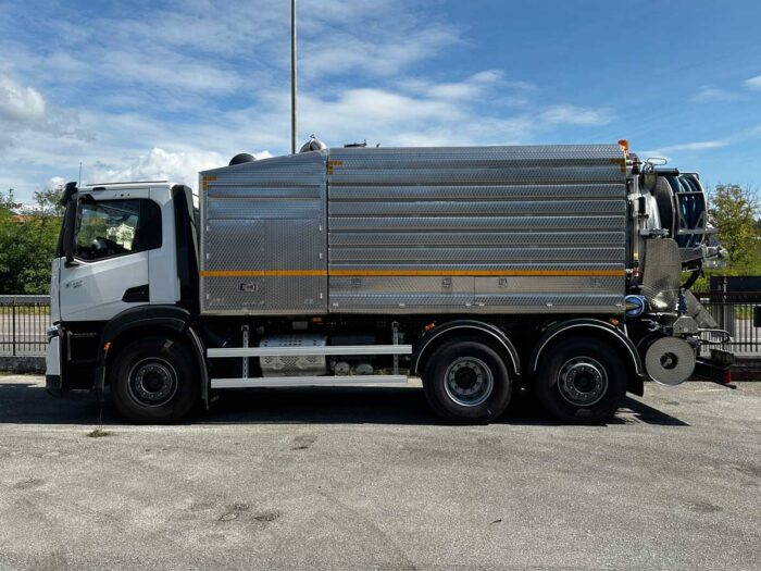 Hydrocureur Aspirateur Combiné MAK COMBI 260/C - 15.000 l