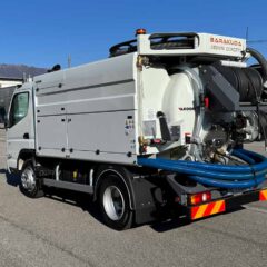 Mini Equipo Mixto de Succión e Impulsión BARAKUDA 75 - 3.800 litros sobre MITSUBISHI Fuso Canter 7C18