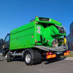 Autospurgo Mini-Combinata BARAKUDA 75 - 3.800 litri su MITSUBISHI Fuso Canter 7C18