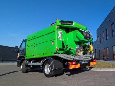 Autospurgo Mini-Combinata BARAKUDA 75 - 3.800 litri su MITSUBISHI Fuso Canter 7C18