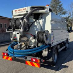 Mini Equipo Mixto de Succión e Impulsión BARAKUDA 75 - 3.800 litros sobre MITSUBISHI Fuso Canter 7C18