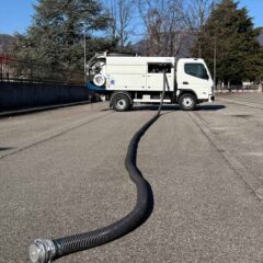 Mini Equipo Mixto de Succión e Impulsión BARAKUDA 75 - 3.800 litros sobre MITSUBISHI Fuso Canter 7C18