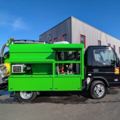 Autospurgo Mini-Combinata BARAKUDA 75 - 3.800 litri su MITSUBISHI Fuso Canter 7C18