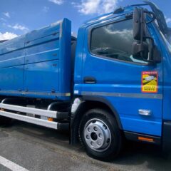 Autospurgo Mini-Combinata BARAKUDA 90 5500 litri su MITSTUBISHI Fuso Canter 9C18