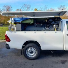 Autospurgo Mini-Combinata PIRANHA - 1.200 litri su TOYOTA Hilux 4x4 Cabina Singola 2.4D 150 CV